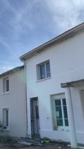 Photo de galerie - Pose goutier pvc 