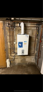 Photo de galerie - Remplacement d’une chaudière a condensation