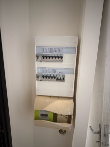 Photo de galerie - Changement tableau électrique 2 rangées 