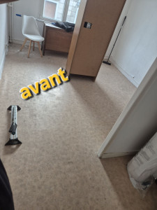 Photo de galerie - Photo prise avant la pose de parquet.