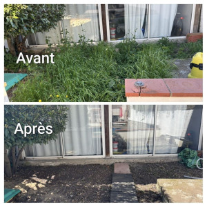 Photo de galerie - Désherbage. 
