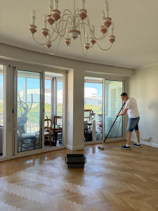 Photo de galerie - Ponçage d’un parquet 