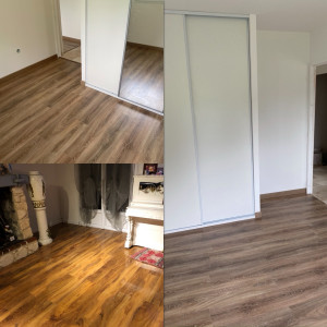 Photo de galerie - Pose de parquet - Revêtement de sol