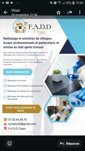 Photo de galerie - Nettoyage clean  , vitre
