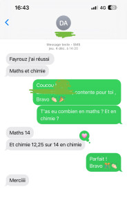 Photo de galerie - Retour de mon élève 