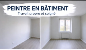 Photo de galerie - Rénovation peinture intérieure.