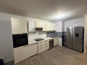 Photo de galerie - Cuisine réalisée à Sallanche    déplacement d’une Cuisine un nouveau appartement