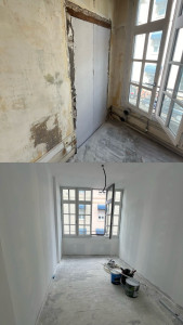 Photo de galerie - Plâtrerie - Murs - Plafonds