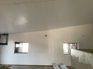 Photo de galerie - Habillage PVC plafond et murs