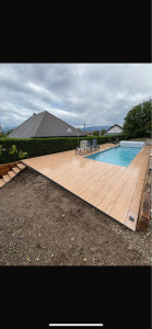 Photo de galerie - Réalisations d’une terrasse sur plot