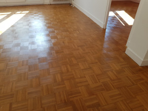 Photo de galerie - Rénovation - vitrification - parquet - Albi