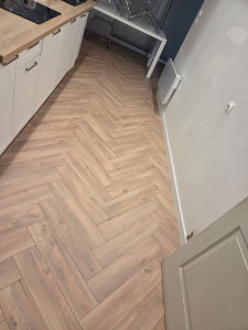 Photo de galerie - Pose de parquet - Revêtement de sol