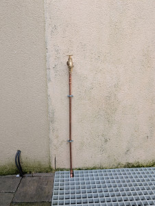 Photo de galerie - Installation robinet de puisage