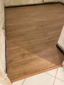 Photo de galerie - Pose du Lino