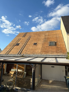 Photo de galerie - Dépose d’un toit 