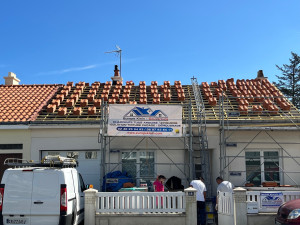 Photo de galerie - Remplacements d’une couverture en tuiles type GR13