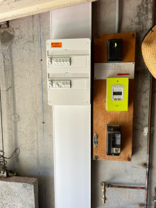 Photo de galerie - Mise au normes d’un tableau électrique deux rangées. 