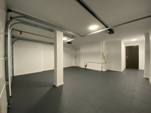 Photo de galerie - Isolation et cloisonnement dans un garage