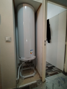 Photo de galerie - Pose de cumulus 200 litres 