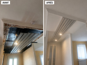 Photo de galerie - Assembler un plafond suspendu