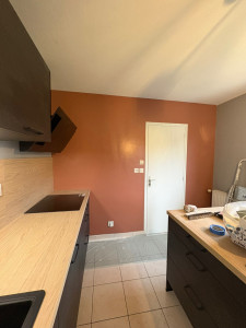 Photo de galerie - Peinture cuisine plus montage de meubles 