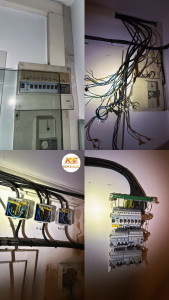 Photo de galerie - Mise en conformité d'un tableau electrique 