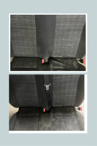 Photo de galerie - Remplacement ceinture de sécurité coupé.