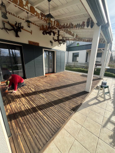 Photo de galerie - Pose de parquet - Revêtement de sol