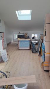 Photo de galerie - Pose de parquet - Revêtement de sol