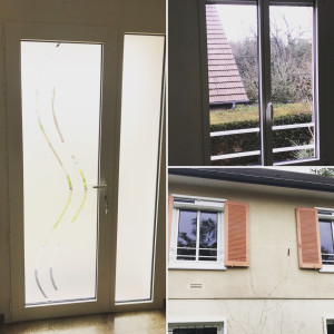 Photo de galerie - Installation Porte d'entrée / Fenêtres / Volets roulants solaires