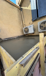Photo de galerie - Coulage du béton 