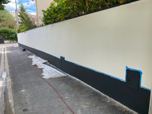 Photo de galerie - Peinture des murs, possibilité d enduire, ou de réaliser du crépis ou du parement 