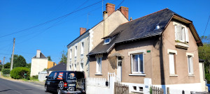 Photo de galerie - Démoussage toiture et hydrofuge 