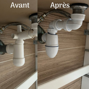 Photo de galerie - Dépannage siphon 