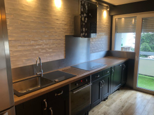 Photo de galerie - Pose de cuisine 