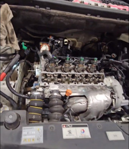 Photo de galerie - Distribution et réparation fuite moteur Peugeot DV6