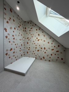 Photo de galerie - Douche/ crédence 60x120 et sol 90x90