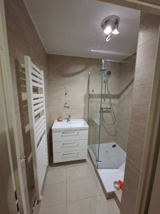 Photo de galerie - Rénovation d'une salle de bain. 
photo après. 