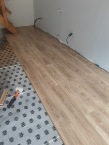 Photo de galerie - Pose de parquet - Revêtement de sol