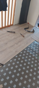 Photo de galerie - Pose de parquet - Revêtement de sol