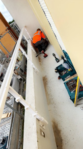 Photo de galerie - Changement de garde corps 