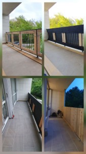 Photo de galerie - Rénovation de balcon.