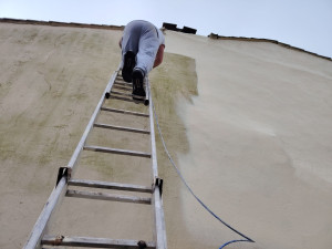 Photo de galerie - Nettoyage de façade plus peinture chez un de nos clients 