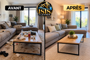 Photo de galerie - Voici un modèle d’un appartement qui a été nettoyé par nos soins