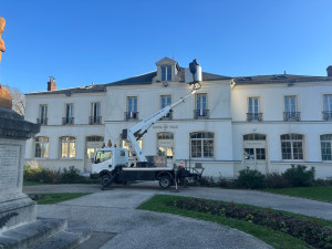 Photo de galerie - Nettoyage de gouttière