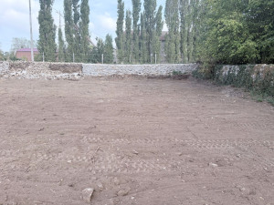 Photo de galerie - Chantier de terrassement et remise à niveau du terrain 
