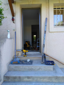 Photo de galerie - Changement d'une porte d'entrée 