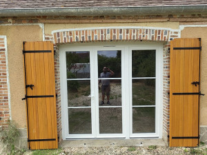 Photo de galerie - Pose de fenêtre en depose total et du volet battants 