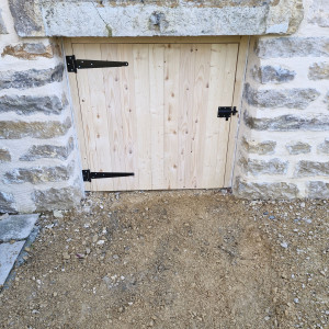 Photo de galerie - Creation porte et cadre sur mesure plus pose 