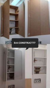 Photo de galerie - Meuble sur mesure en MDF 